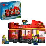 LEGO Rød dobbeltdækker-turistbus, Bygge legetøj Byggesæt, 7 År, Plast, 384 stk, 607 g