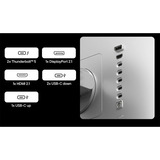 LG 32U990A, LED-skærm Sølv/Sort