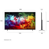 LG 85QNED7EB3A.AEUD, QNED TV Sort