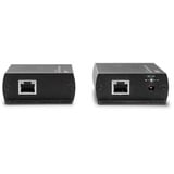 Lindy 42710, USB-forlænger Sort