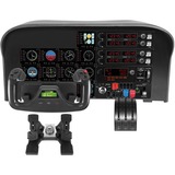 Logitech Flight Radio Panel Sort, Rød, Sølv USB 2.0 Flysimulator Analog/digital PC, Instrument panel Flysimulator, PC, Analog/digital, Ledningsført, USB 2.0, Sort, Rød, Sølv