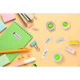 Peach PE102 Transparent, Etiket Transparent, Direkte termisk, Bisphenol A (BPA), 1,4 cm, 4 cm, 180 stk