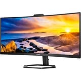 Philips 34E1C5600HE, LED-skærm Sort