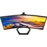 Philips 34E1C5600HE, LED-skærm Sort