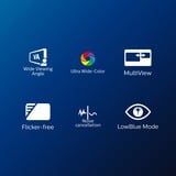 Philips 5000 series 34E1C5600HE/00 computerskærm 86,4 cm (34") 3440 x 1440 pixel 4K Ultra HD LED Sort, LED-skærm Sort, 86,4 cm (34"), 3440 x 1440 pixel, 4K Ultra HD, LED, 4 ms, Sort