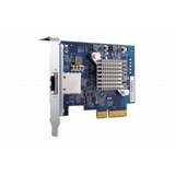 QNAP QXG-10G1T netværkskort Intern Ethernet 10000 Mbit/s Intern, Ledningsført, PCI Express, Ethernet, 10000 Mbit/s, Blå