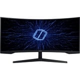 SAMSUNG G55T computerskærm 86,4 cm (34") 3440 x 1440 pixel UltraWide Quad HD LED Sort, Gaming Skærm Sort, 86,4 cm (34"), 3440 x 1440 pixel, UltraWide Quad HD, LED, Sort