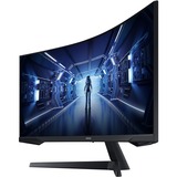 SAMSUNG LC34G55TWWPXEN, Gaming Skærm Sort
