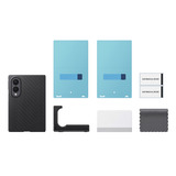 Samsung Carbon Magnet Etui, Mobiltelefon Cover Sort