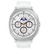 Samsung Galaxy Watch8 Classic 3,3 cm (1.3") AMOLED 46 mm Digital 438 x 438 pixel Berøringsskærm Sølv Wi-Fi GPS (satellit), SmartWatch Hvid, 3,3 cm (1.3"), AMOLED, Berøringsskærm, 64 GB, GPS (satellit), 63,5 g