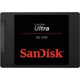 SanDisk Ultra 3D 500 GB, Solid state-drev Sort