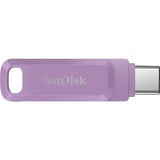 SanDisk Ultra Dual Drive Go USB Type-C 128 GB, USB-stik Lilla