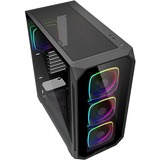 Sharkoon AK5G RGB, Towerkabinet Sort