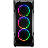 Sharkoon REV300 renoveret, Towerkabinet Sort
