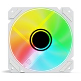 Sharkoon SHARK Mirror RGB PWM, Sag fan Hvid