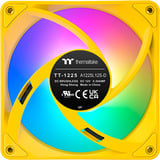 Thermaltake CT120 EX ARGB Sync PC Cooling Fan Bumblebee, Sag fan Gul
