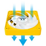 Thermaltake CT120 EX ARGB Sync PC Cooling Fan Bumblebee, Sag fan Gul