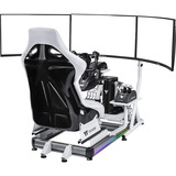 Thermaltake GF500 Flight Simulator Cockpit Snow, Sim Rig Hvid