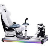 Thermaltake GF500 Flight Simulator Cockpit Snow, Sim Rig Hvid
