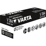 VARTA SR621 SW/SR60 SW/V364 1BL Engangsbatteri Sølvoxid (S) Sølv, Engangsbatteri, SR60, Sølvoxid (S), 1,55 V, 1 stk, 20 mAh