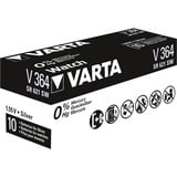 Varta SR621 SW/SR60 SW/V364 1BL Engangsbatteri Sølvoxid (S) Sølv, Engangsbatteri, SR60, Sølvoxid (S), 1,55 V, 1 stk, 20 mAh