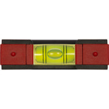 Wiha Mini-vaterpas Pocket 8 cm grå/Rød