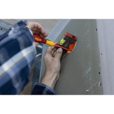 Wiha Mini-vaterpas Pocket 8 cm grå/Rød