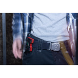 Wiha Mini-vaterpas Pocket 8 cm grå/Rød
