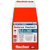 fischer PowerFast II 8,0x240 SK TX TG blvz, 566363, Skrue 