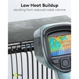 goobay Ultrafleksibelt Cat.6a patchkabel slim, U/FTP Sort