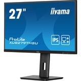 iiyama ProLite XUB2797HSU-B2 computerskærm 68,6 cm (27") 1920 x 1080 pixel Fuld HD LED Sort, LED-skærm Sort (mat), 68,6 cm (27"), 1920 x 1080 pixel, Fuld HD, LED, 1 ms, Sort