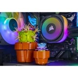 ALTERNATE ALT-ICUECS-INT-001, Gaming PC Sort/gennemsigtig