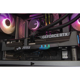 ALTERNATE Custom PC Series • MSI MEG VISION X AI Special, Gaming PC Sort/gennemsigtig