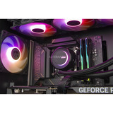 ALTERNATE Custom PC Series • MSI MEG VISION X AI Special, Gaming PC Sort/gennemsigtig