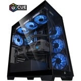 ALTERNATE Gaming PC Sort/gennemsigtig