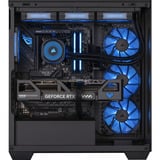 ALTERNATE Gaming PC Sort/gennemsigtig