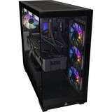 ALTERNATE Gaming PC Sort/gennemsigtig