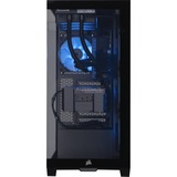 ALTERNATE Gaming PC Sort/gennemsigtig