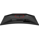 AOC C32G4Z, Gaming Skærm Sort