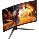 AOC C32G4Z, Gaming Skærm Sort