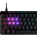 ASUS ROG Falchion Ace HFX tastatur Spil USB QWERTZ Tysk Sort, Gaming-tastatur Sort, DE-layout, ROG HFX, Ledningsført, USB, Magnetic-mechanical key switch, QWERTZ, RGB LED, Sort