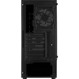 Aerocool Quantum Mesh Midi Tower Sort, Towerkabinet Sort/grå, Midi Tower, PC, Sort, ATX, micro ATX, Mini-ITX, Acrylonitrilbutadienstyren, SPCC, Stål, Spil