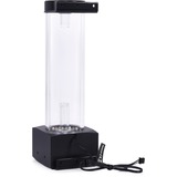 Alphacool Core 200 Aurora Ausgleichsbehälter D5/VPP Acetal/Acryl, Ekspansion tank Sort