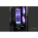 Alphacool Core 200 Aurora Ausgleichsbehälter D5/VPP Acetal/Acryl, Ekspansion tank Sort