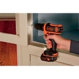 BLACK+DECKER BDODD12KA-DE, Bore-/ skruemaskine Sort/Orange