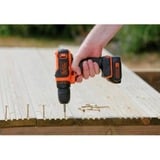 BLACK+DECKER BDODD12KA-DE, Bore-/ skruemaskine Sort/Orange