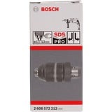 Bosch 2 608 572 212 borepatron Selvspændende borepatron, Chuck Sort, Selvspændende borepatron, 1,3 mm, 1,3 cm, Metal, Sort, Bosch GBH 2-26 DFR, GBH 3-28 DFR, GBH 4-32 DFR, GBH 36 VF-LI