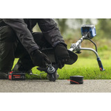 Bosch Batteri buskrydder GFR 18V-25 BH Professional solo, 18 Volt, Græs trimmer Blå/Sort