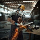 Bosch GWS 12-125 S Professional, 06013A6020, Vinkelsliber Blå