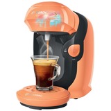 Bosch Tassimo Style TAS1106 kaffemaskine Fuld-auto Kapsel kaffemaskine 0,7 L, Kapsel maskine Fersken, Kapsel kaffemaskine, 0,7 L, Kaffekapsel, 1400 W, Orange